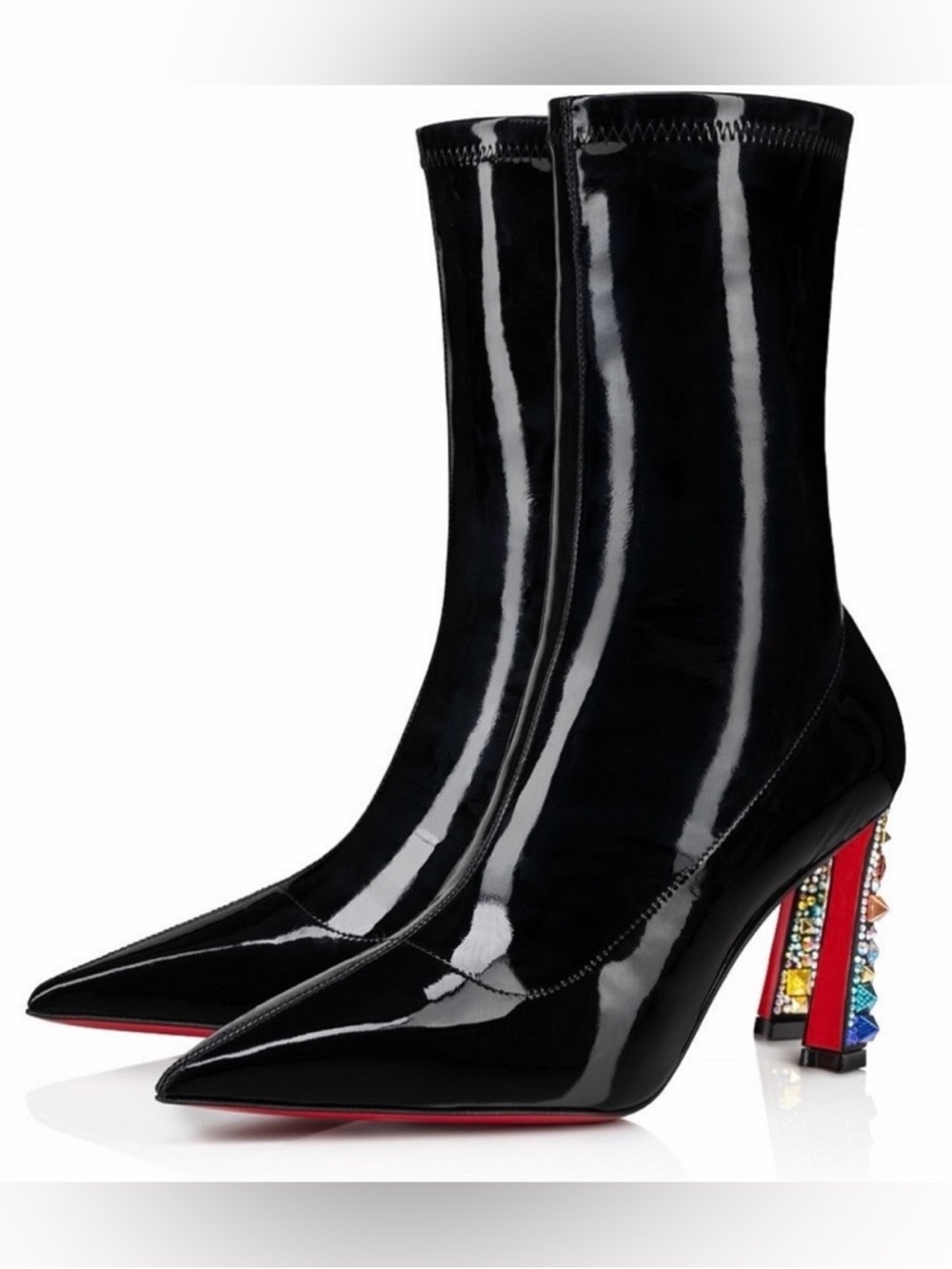 Christian Louboutin Cosmic
boots Strass Crystal heels
RETAIL 2295